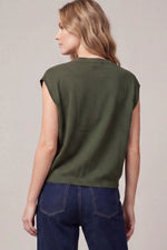 Button Down Sweater Vest