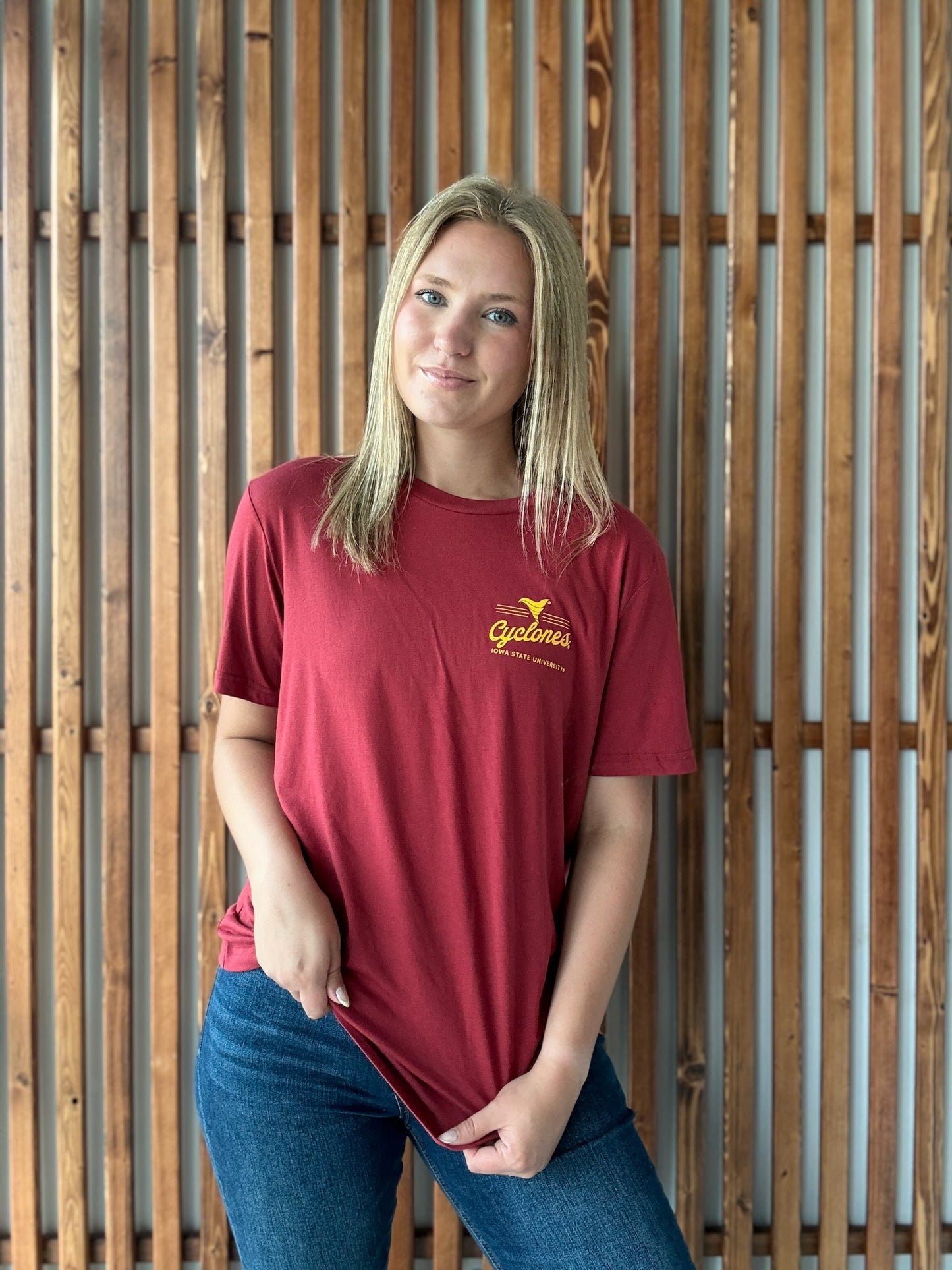 Heritage Cyclone Unisex T-Shirt: Cardinal