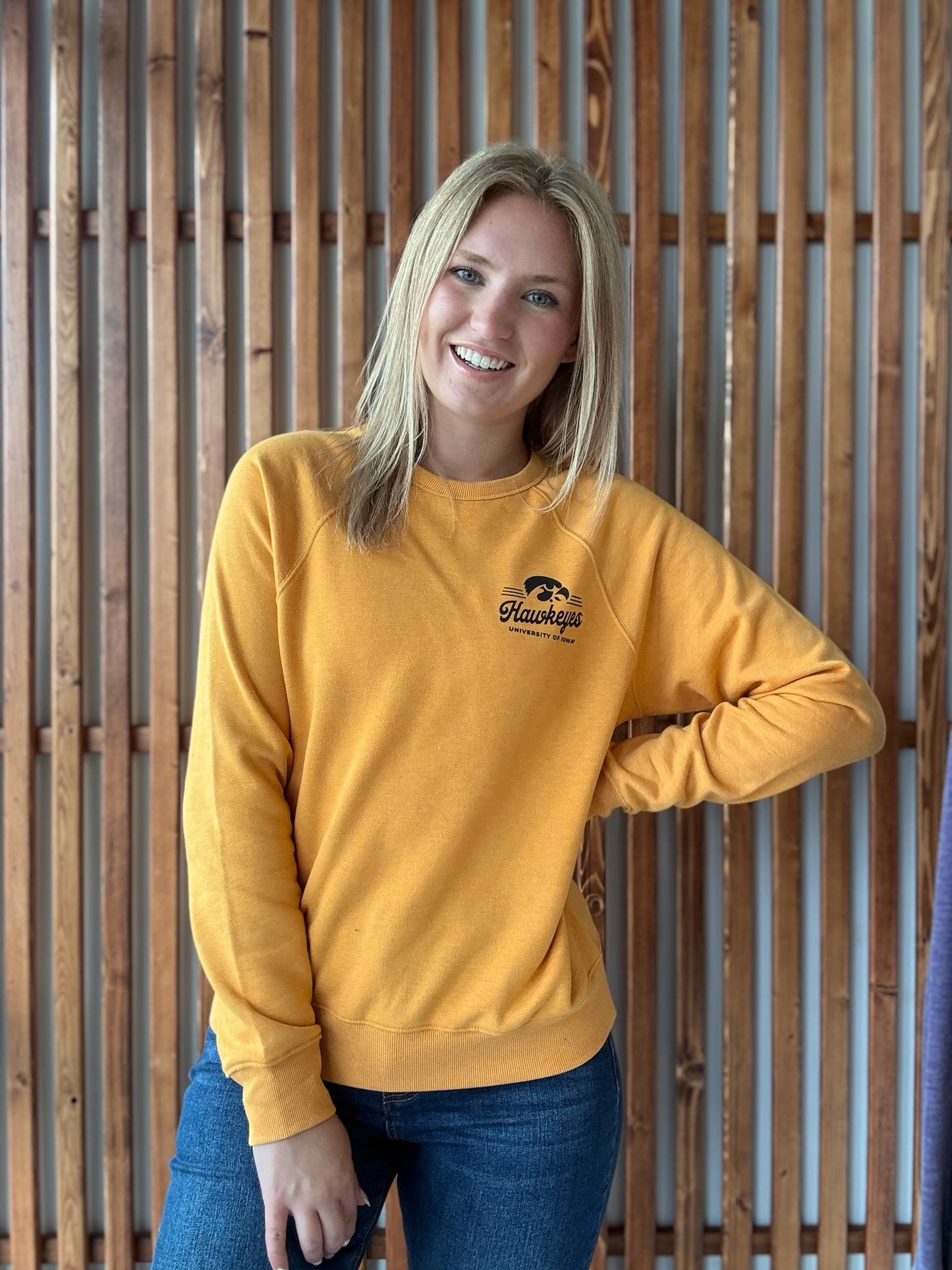 Heritage Hawkeye Crewneck