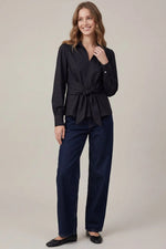 Twisted Top: Black