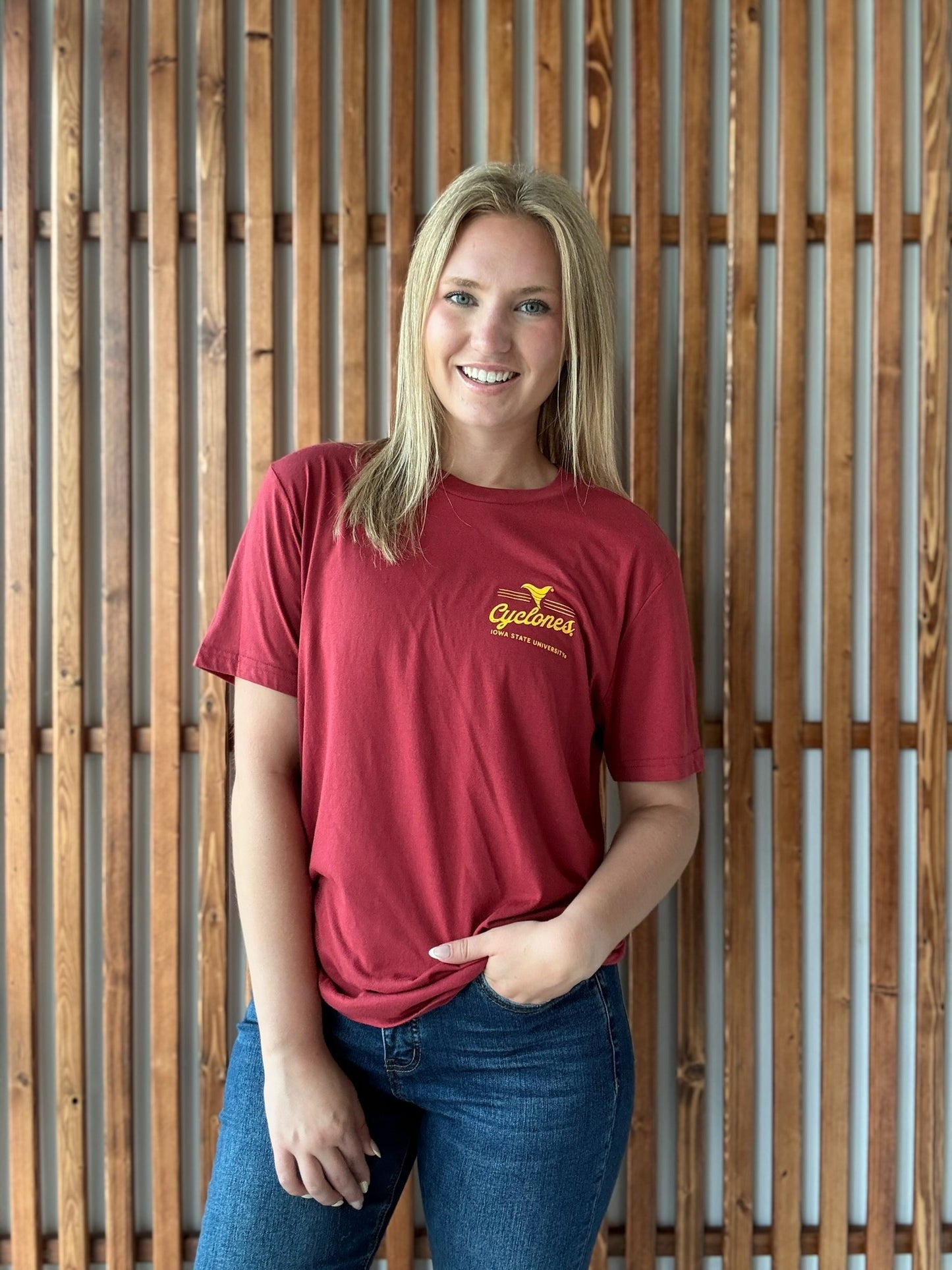 Heritage Cyclone Unisex T-Shirt: Cardinal