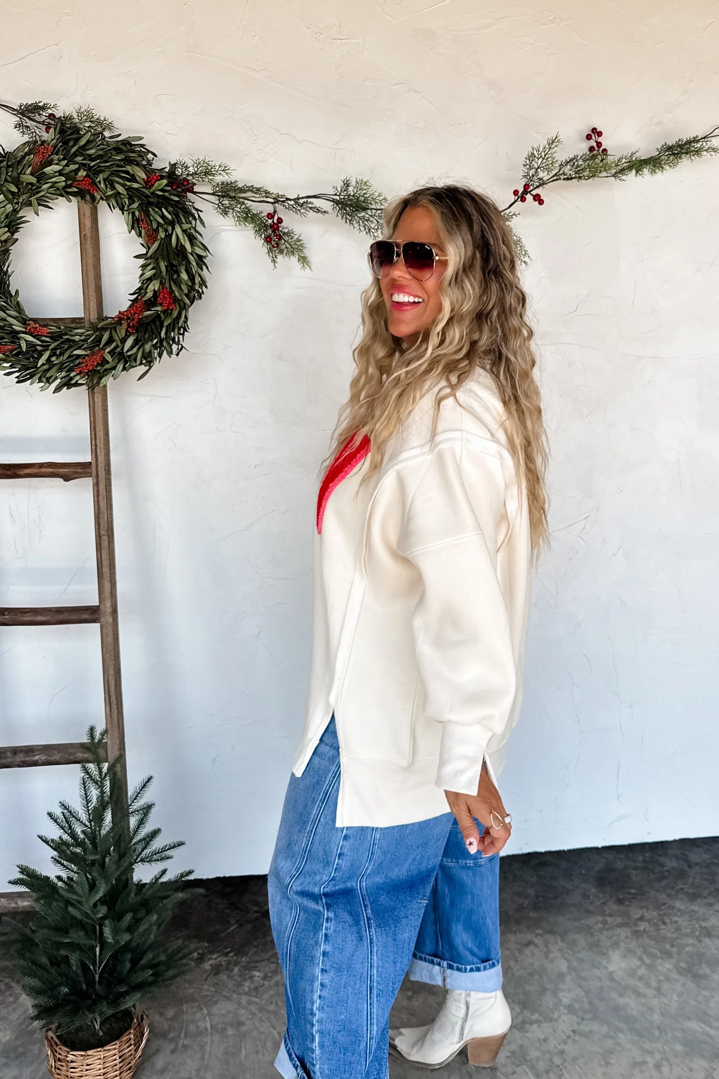 Joy Pullover - Cream