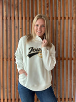 Est 1846 Iowa Script Mock Neck