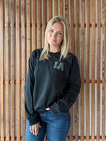 IA Hawkeye Puff Crewneck