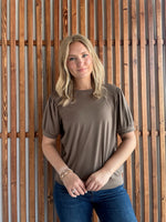 Katie Cozy Top - Mocha