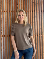 Katie Cozy Top - Mocha