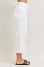 Cora HW Wide Crop Patch Pocket Judy Blue Jeans