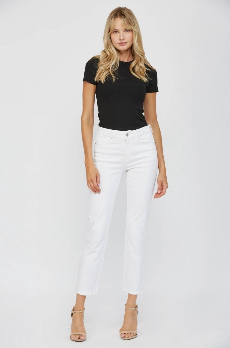 Flash: Mid-Rise Ankle Straight