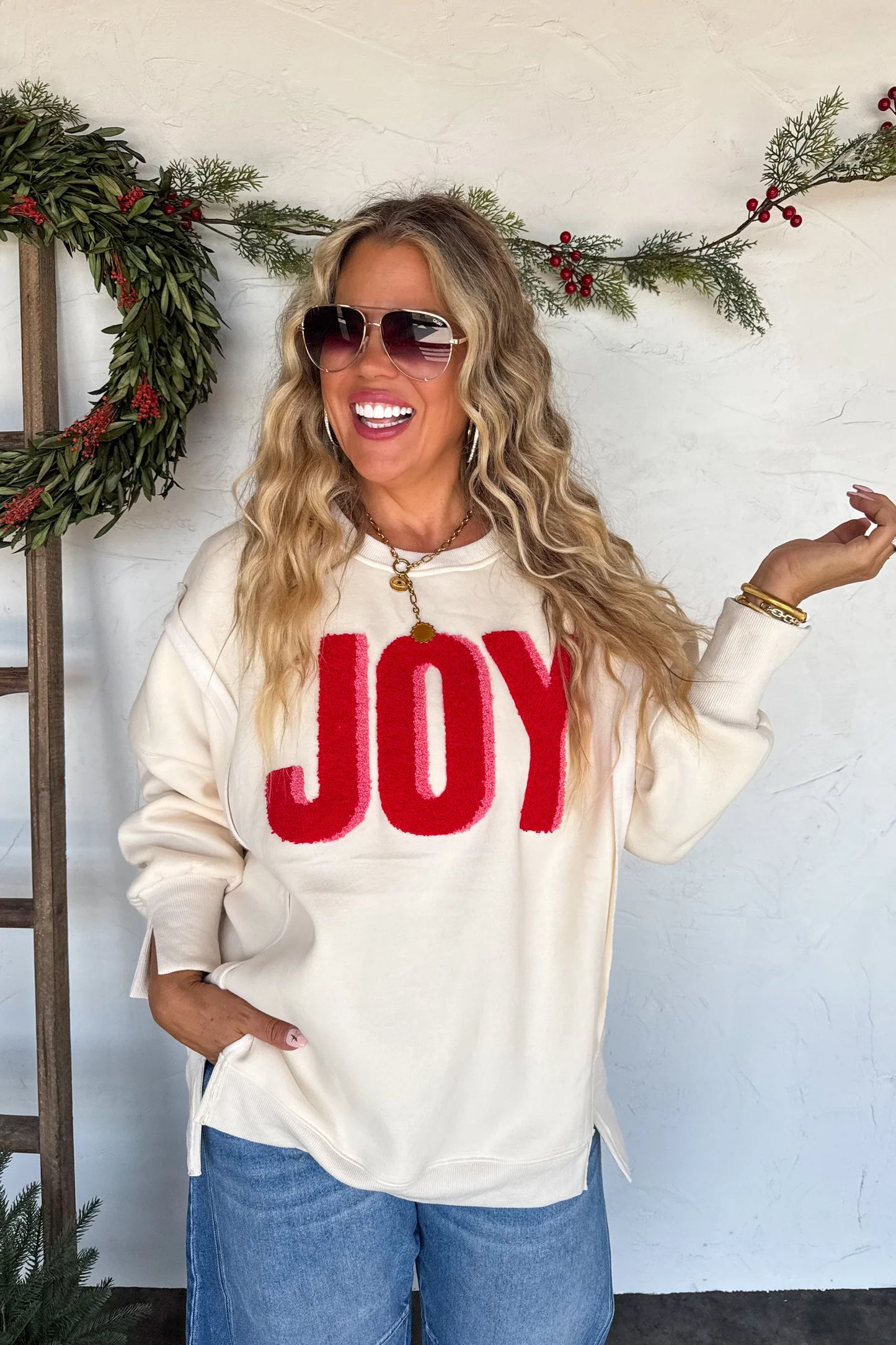 Joy Pullover - Cream