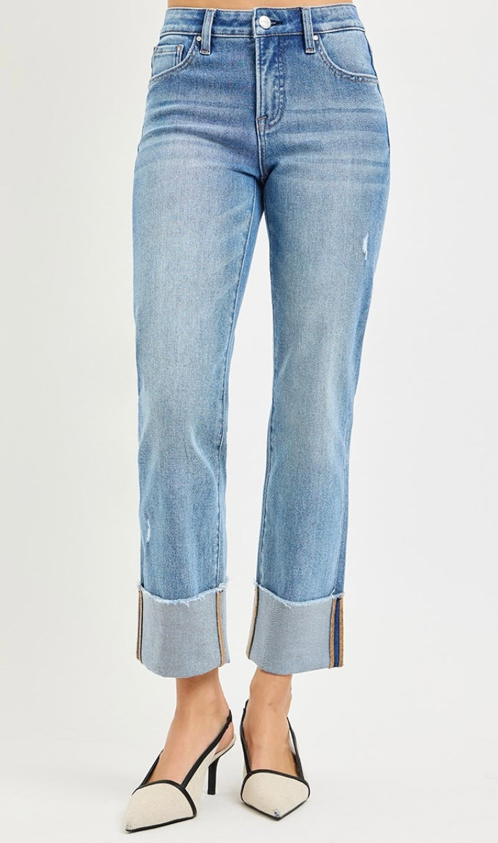 Annabelle TC MR Stretchy Cropped Jeans