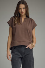 Chocolate Martini Cap Sleeve Top