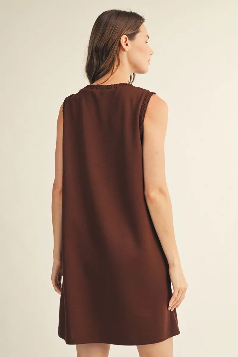 Brown Comfort Dress