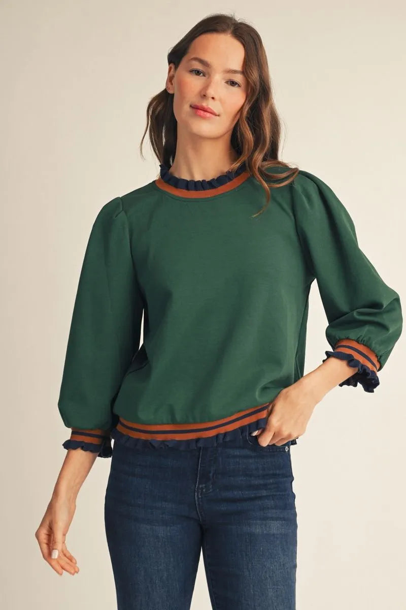 All the Details Top: Hunter Green
