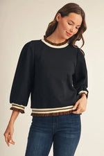 All the Details Top: Black