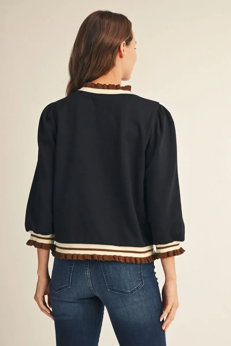All the Details Top: Black