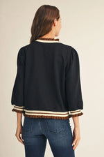 All the Details Top: Black