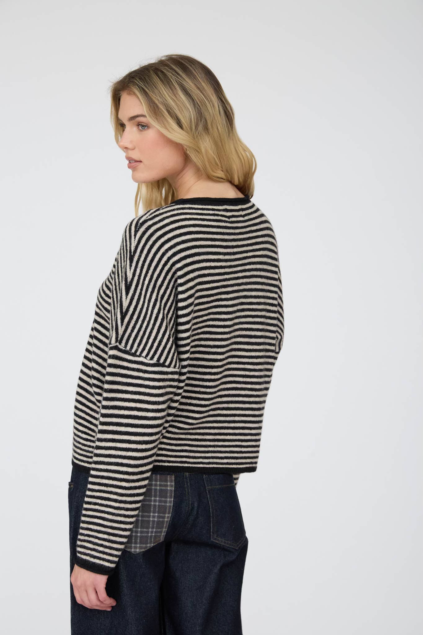 Black & Tan Cardigan