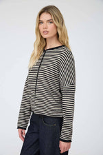 Black & Tan Cardigan