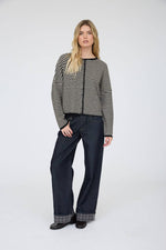 Black & Tan Cardigan