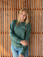 Vintage Iowa Left Chest Cozy Lightweight Crew