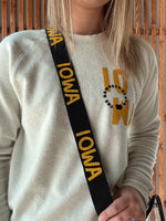 Beaded Iowa Purse Strap