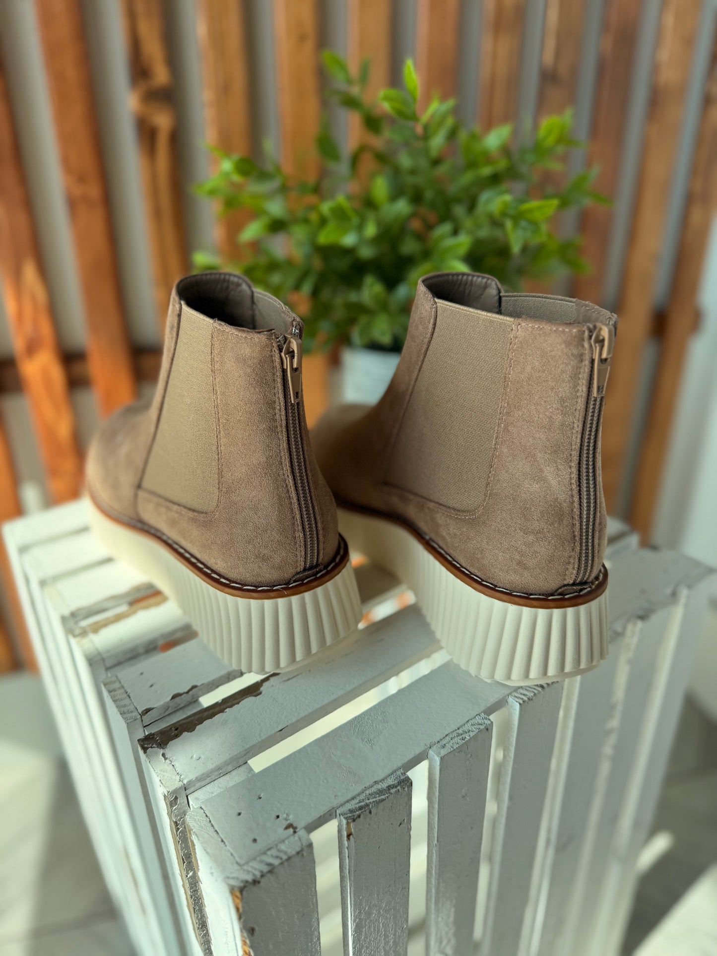 Pierre Dumas Sweet Ankle Boot - Taupe