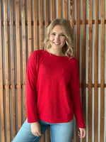 Slub Hacci Long Sleeve Top