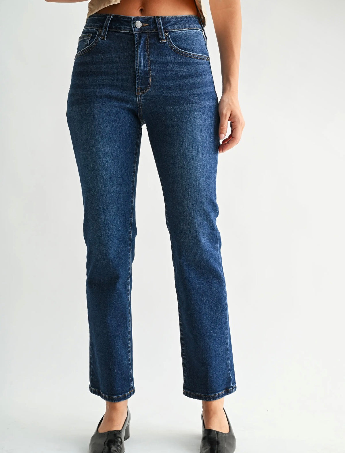 90s Stretch Straight Jean