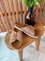 Quinn Sandals - Tan