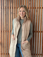 Striped Crew Neck Long Sleeve - Grey