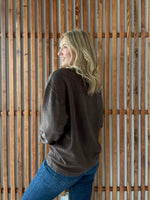 Iowa Corded Crew - Brown