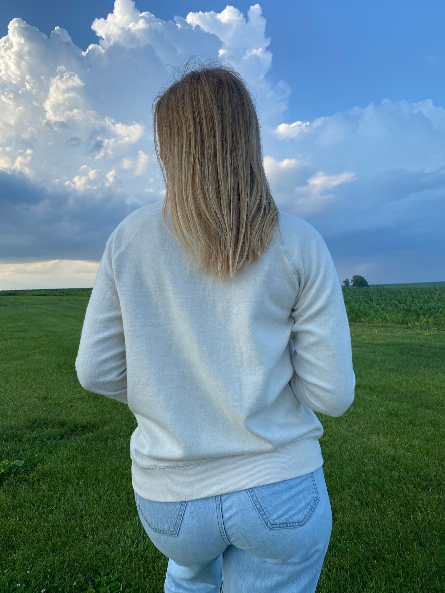 Inside Out - Left Chest Iowa Sweatshirt