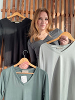 Butter Soft V-Neck Long Sleeve