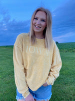 Iowa Corded Crew - Mustard