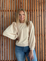 Charlotte Puff Long Sleeve - Cream