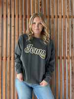 Double Layer Vintage Iowa Sweatshirt