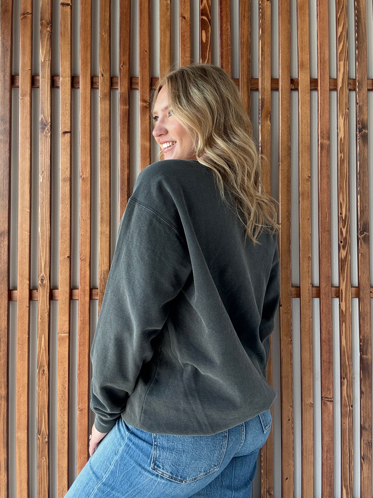 Double Layer Vintage Iowa Sweatshirt