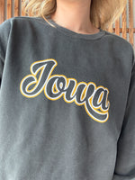 Double Layer Vintage Iowa Sweatshirt