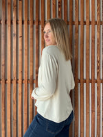 Soft Melange Long Sleeve - Sand Beige