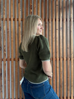 Short Puff Sleeve Cardi