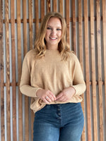 Super Soft Ribbed Sleeve Sweater