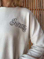 Ribbed Left Chest Iowa with Pockets
