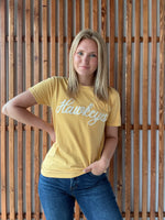 Hawkeye Forever Tee: Mustard