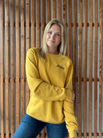 Retro Hawkeye Crew in Vintage Gold