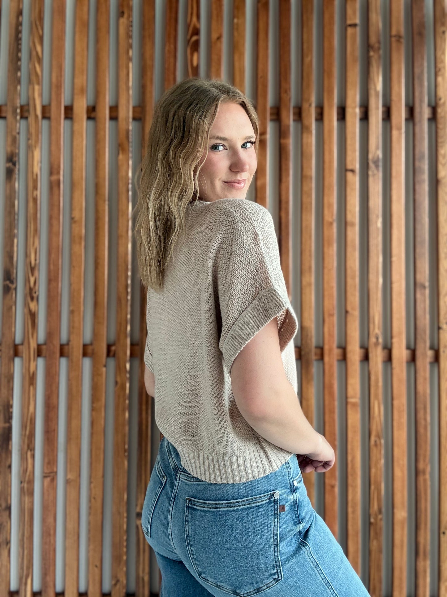 Oatmeal Lightweight Sweater