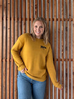 Iowa Flag Left Chest Sweatshirt