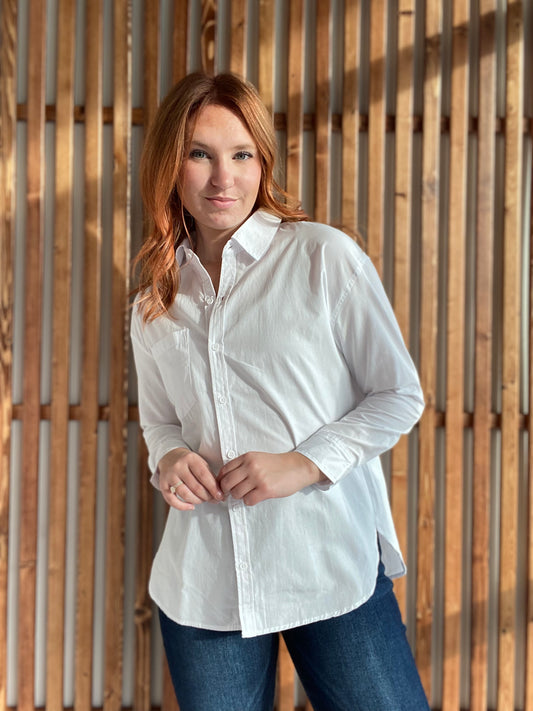 White Button Down