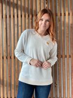 Warm Up V Neck Sweatshirt