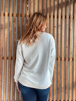 Warm Up V Neck Sweatshirt