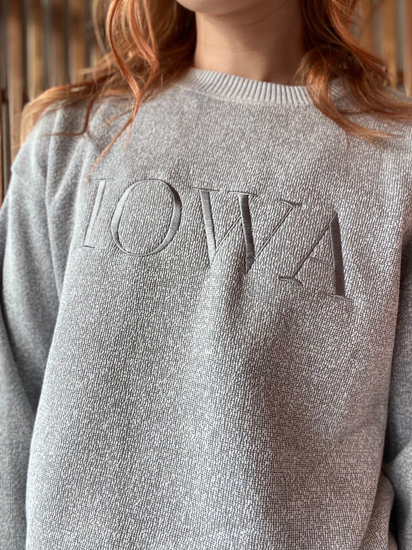 Warm-Up IOWA Crewneck Sweater